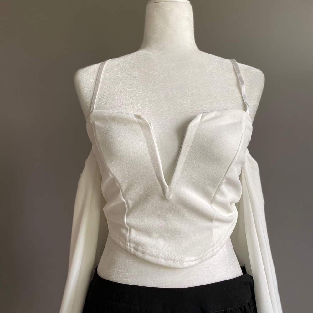 Off Shoulder Bustier Top - Picture 4 of 6